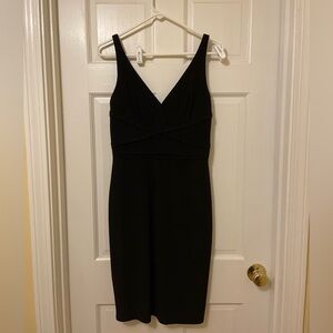 Laudry: By Shelli Segal; black dress